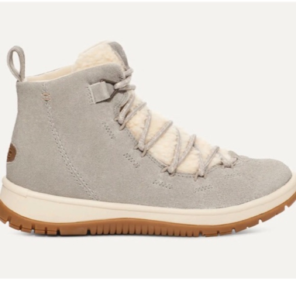 UGG Lakeside Heritage Tan Cream Mid Sneakers Boot 10